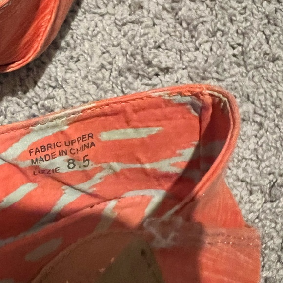 Yellow Box “Lizzie” Orange Slip On Loafer Shoes, Size 8.5 - Picture 4 of 8